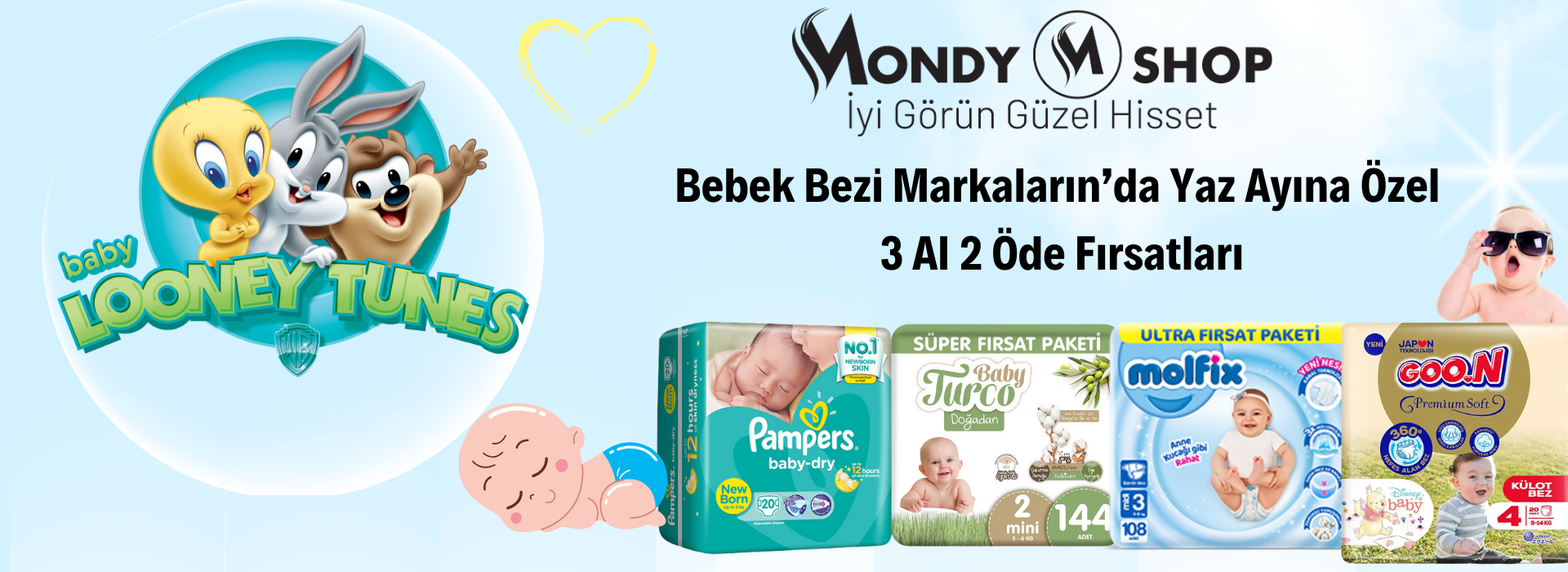 Bebek Bezi Fiyatları Mondy Shop