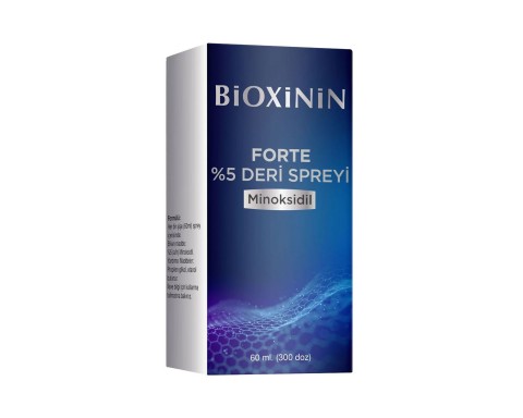 Bioxcin Minoksidil Forte %5 60 ml Deri Spreyi