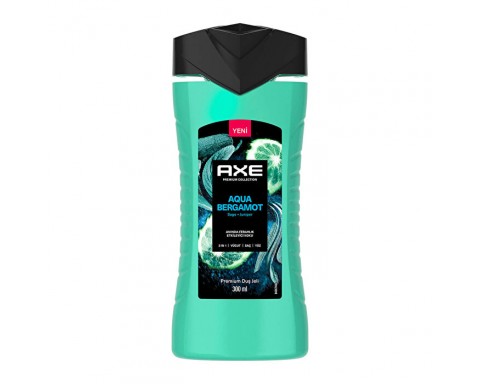 Axe Premium Collection Duş Jeli 3 in 1 Aqua Bergamot 300 ml