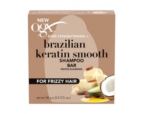 Ogx Brazilian Keratin Smooth Katı Şampuan 80gr