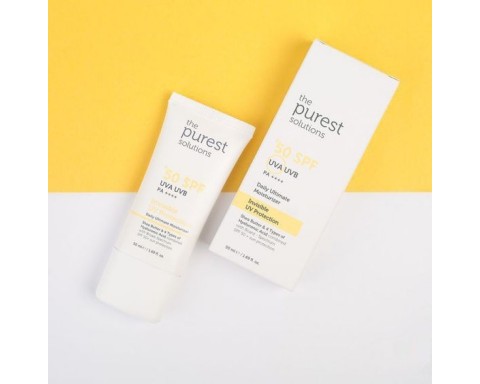 The Purest Solutions Invisible UV Protectin Daily Moisturizer Spf 50 50 ML Güneş Kremi