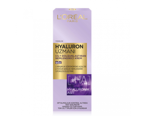 Loreal Hyaluron Uzmanı Nemlendirici Göz Kremi 50 ML