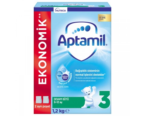 Aptamil 3 Devam Sütü 1200 g 9 12 Ay