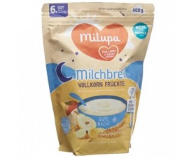 Milupa Goodnight tam tahıllı meyveler 6m  400 gr ithal