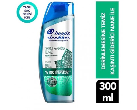 Head & Shoulders Derinlemesine Temiz Kaşıntı Giderici Şampuan 300 Ml