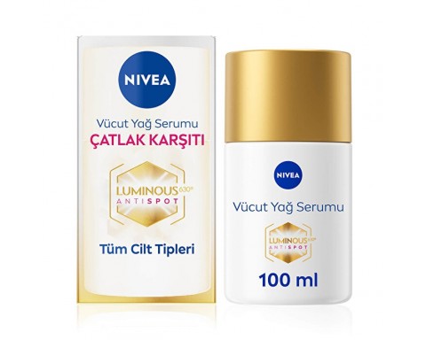 Nivea Body Luminous 630 Çatlak Karşıtı Vücut Yağ Serum 100 Ml