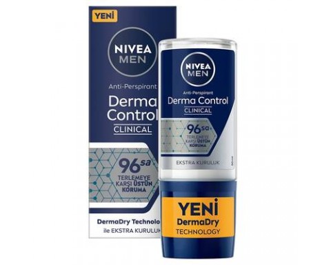 Nivea Derma Control Clinical Erkek Roll On 50 Ml