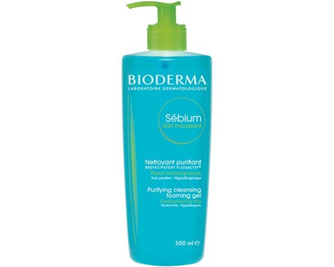 Bioderma Sebium Foaming Jel 500 ML Yağlı Ciltler İçin Yüz Temizleme Jeli