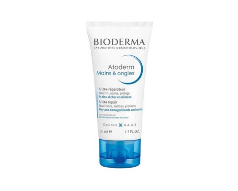 Bioderma Atoderm Hand and Nail Cream 50 ML Kuru Ciltler İçin El ve Tırnak Kremi