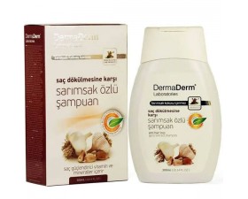 Dermaderm Sarımsak Özlü Şampuan 300 ML Dökülme Karşıtı