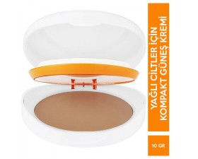 Heliocare Color Compact Oil Free Spf 50 10 gr Renkli Güneş Kremi  Brown