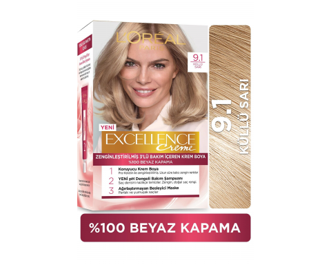 Loraal Paris Excellence Creme Saç Boyası  9 Sarı