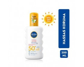 Nivea Sun Hassas Koruma Yatıştırıcı Güneş Spreyi Spf 50 200 Ml