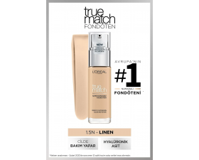 Loreal Paris True Match Fondoten No 1 5 N 