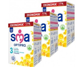 Sma Optipro Probiyotik 3 1 ve 3 Yaş Devam Sütü 1200 gr  3 Adet
