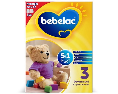 Bebelac 3 Devam Sütü 800 Gr