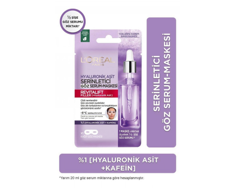 L'Oréal Paris Revitalift Filler Göz Maske