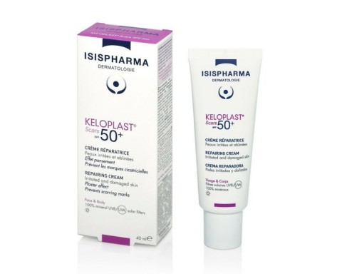 Isispharma Keloplast Scars SPF 50 40 ML Tahriş Olmuş Ciltler İçin Nemlendirici