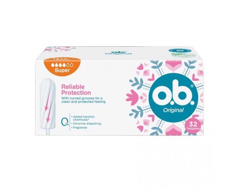 O.B. Tampon Original Super 32'li