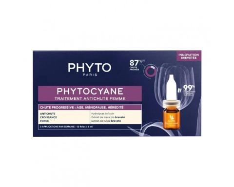 Phyto Phytocyane Kadınlar İçin Saç Dökülmesi Karşıtı Bakım 12 Ampül x 5 ml