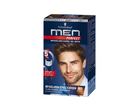 Schwarzkopf Men Perfect Saç Boyası 60 Kahve