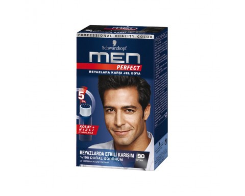 Schwarzkopf Men Perfect Saç Boyası 90 Siyah