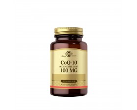 Solgar CoQ-10 Coenzyme 100 mg Koenzim Q10 60 Yumuşak Kapsül