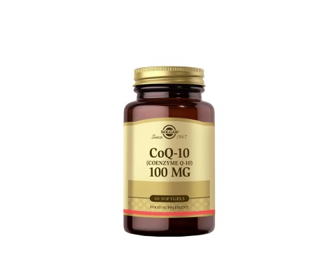 Solgar CoQ-10 Coenzyme 100 mg Koenzim Q10 60 Yumuşak Kapsül