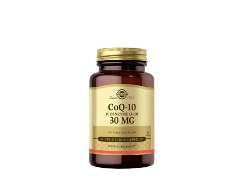 Solgar CoQ-10 Coenzyme 30 mg Koenzim Q10 60 Bitkisel Kapsül