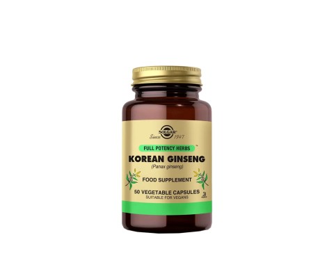 Solgar Korean Ginseng 50 Bitkisel Kapsül