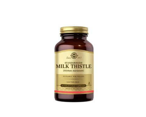 Solgar Milk Thistle 100 mg Devedikeni Otu 50 Bitkisel Kapsül