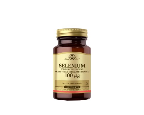 Solgar Selenium 100 mcg Selenyum 100 Tablet