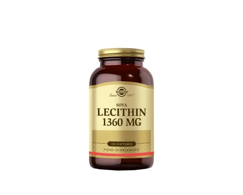 Solgar Soya Lecithin 1360 mg 100 Yumuşak Kapsül