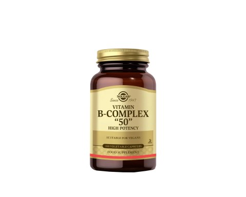 Solgar Vitamin B - Complex 50 100 Bitkisel Kapsül